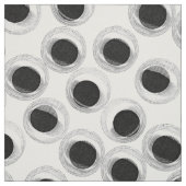 Googly eye pattern – 透明 ファブリック (見本)