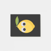 Googly Eyesと可愛いレモンキャラクター ポストイット (正面)