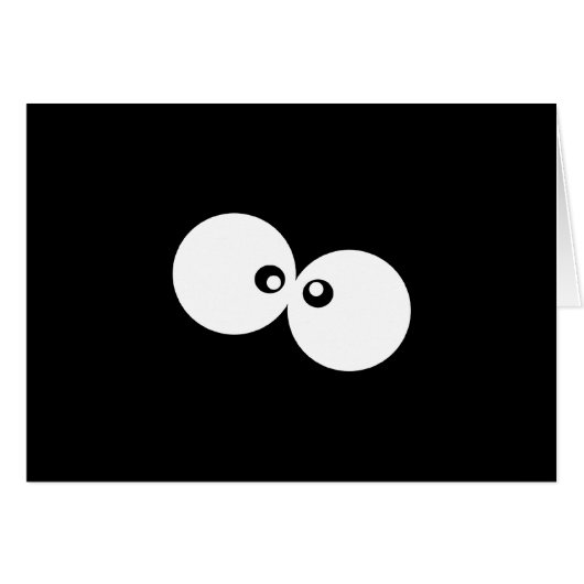 Googly Eyes, おもしろいEyes, Black and White (正面横)