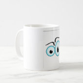 googly eyes コーヒーマグカップ (正面左)