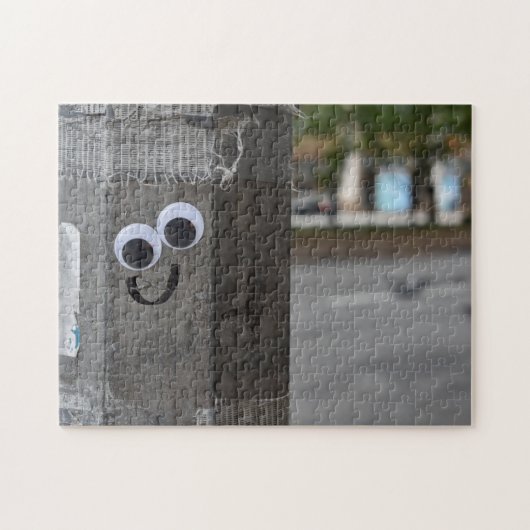 Googly Eyes Eyeball New York City Photography NYC ジグソーパズル (横)
