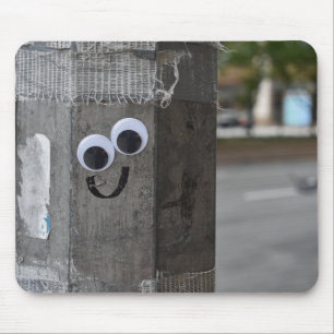 Googly Eyes Eyeball New York City Photography NYC マウスパッド