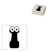 Googly Letter I Rubber Stamp ラバースタンプ (押印)