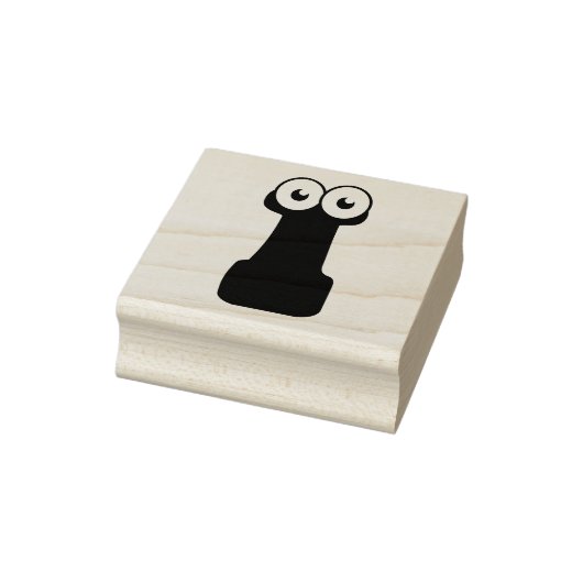 Googly Letter I Rubber Stamp ラバースタンプ (スタンプ)