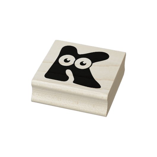 Googly Letter Kラバースタンプ ラバースタンプ (スタンプ)