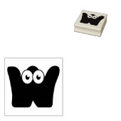 Googly Letter Wラバースタンプ ラバースタンプ (押印)
