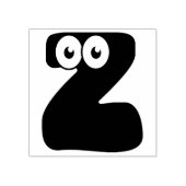 Googly Letter Zラバースタンプ ラバースタンプ (インプリント)