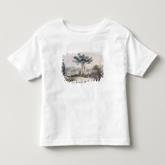 Goolaum Hoossein Huzrut-Jee、素晴らしいPのモスク トドラーTシャツ (正面)
