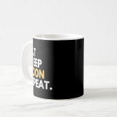 Gooner Funny Gooning Meme Eat Sleep Goon Repeat コーヒーマグカップ (正面左)