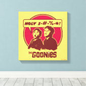 Gooniesのデータを実行 キャンバスプリント (インサイチュ (ウッドフロア))