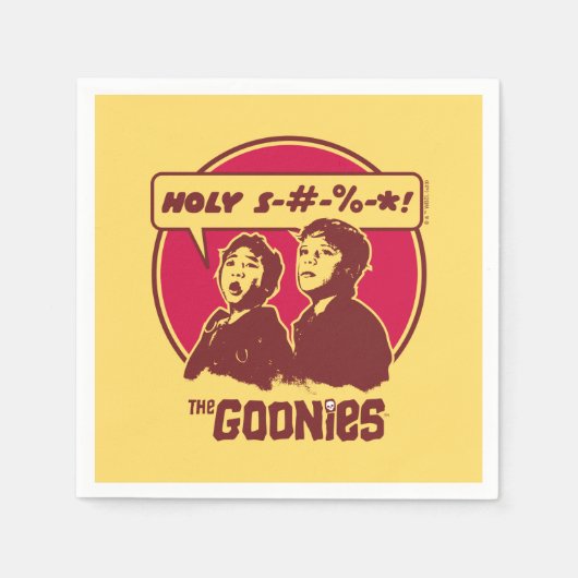 Gooniesのデータを実行 スタンダードカクテルナプキン (正面)