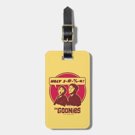 Gooniesのデータを実行 ラゲッジタグ (正面縦)