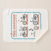 Gooniesの自転車図 シェルパブランケット (正面(横))