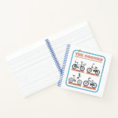 Gooniesの自転車図 ノートブック (内部)