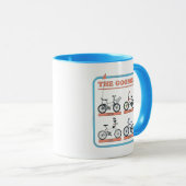 Gooniesの自転車図 マグカップ (正面右)