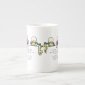 Goops ボーンチャイナマグカップ (正面)