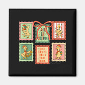 Goose All Is Calm Just Kidding This Is First Grade マグネット (正面)