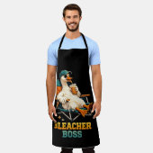 Goose Bleacher Boss エプロン (着用した状態)