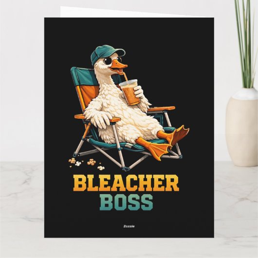 Goose Bleacher Boss カード (裏面)