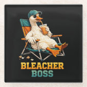 Goose Bleacher Boss ガラスコースター (正面)