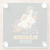 Goose Bleacher Boss ガラスコースター (裏面)