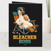 Goose Bleacher Boss サンキューカード (裏面)