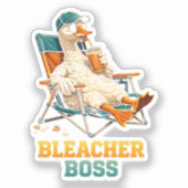 Goose Bleacher Boss シール (正面)
