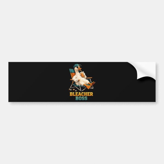 Goose Bleacher Boss バンパーステッカー (正面)