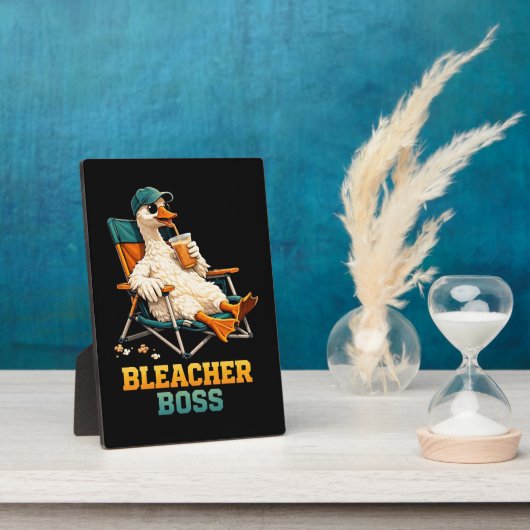 Goose Bleacher Boss フォトプラーク (側面)