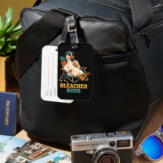 Goose Bleacher Boss ラゲッジタグ (正面&裏面)