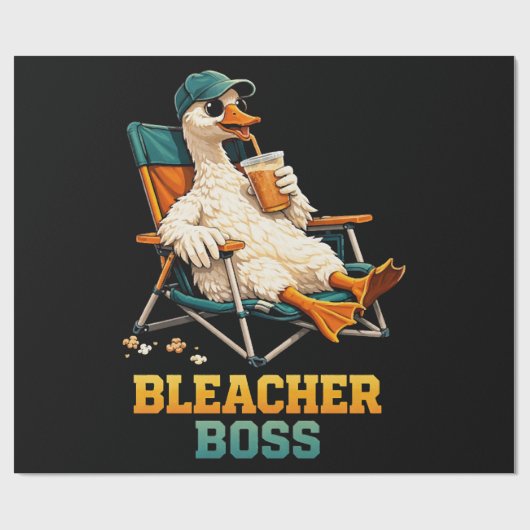 Goose Bleacher Boss ラッピングペーパー (フラット)