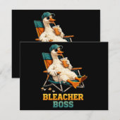 Goose Bleacher Boss 招待状 (正面/裏面)