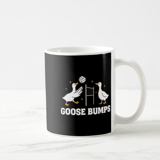 Goose Bumps Volleyball コーヒーマグカップ (右)
