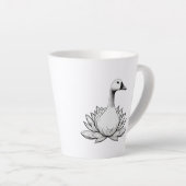 Goose, duck カフェラテマグ (右アングル)