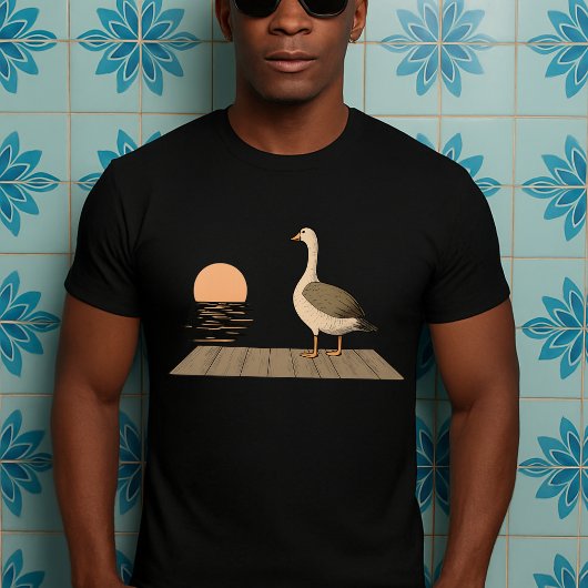 Goose Duck FUNNY MEME Duck sun Tシャツ
