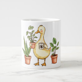 Goose Gardening Mug - Powered by Plants & Coffee  ジャンボコーヒーマグカップ