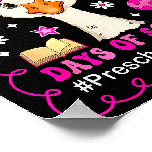 Goose I Survived 67 Days Of School Preschool Teach ポスター (角)