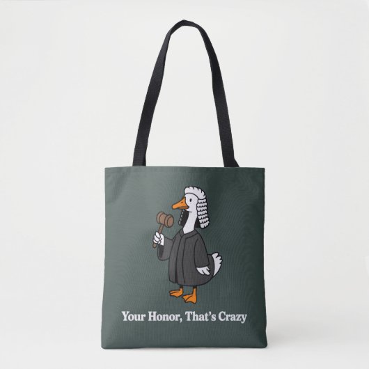 Goose Lawyer Law School Graduation Gift Funny  トートバッグ (正面)