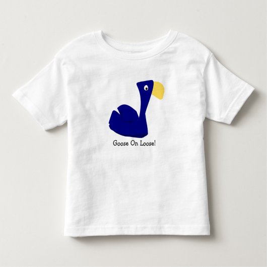 Goose On Loose トドラーTシャツ (正面)