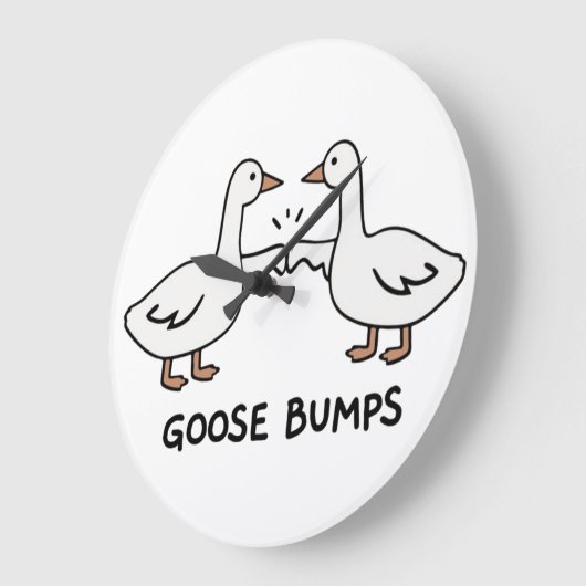 Goose pumps  ラージ壁時計 (傾斜)