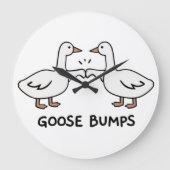 Goose pumps  ラージ壁時計 (正面)
