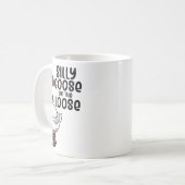 Goose Silly On The Loose Cowboy Funny Animal Men W コーヒーマグカップ (正面左)