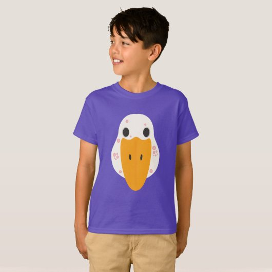 Goose With Pimples Kids' T-Shirt Tシャツ (正面フル)