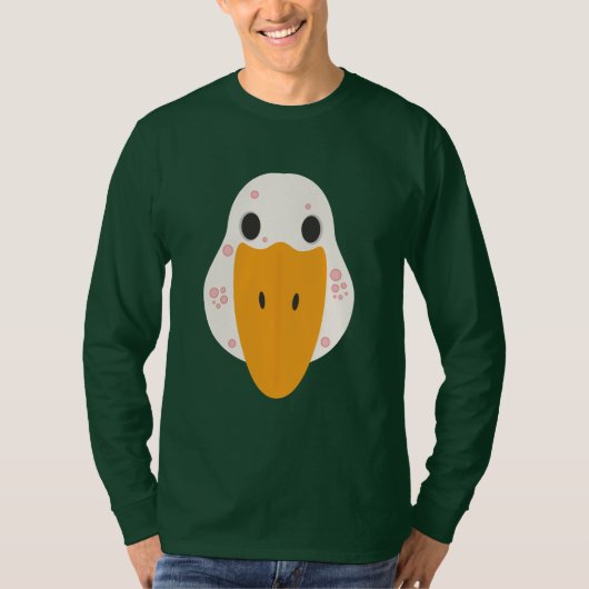 Goose With Pimples Long Sleeve T-Shirt Tシャツ (正面)