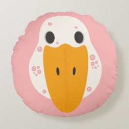 Goose With Pimples Pillow ラウンドクッション