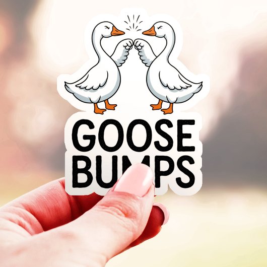 Goosebumps Bird おもしろい Friends Vinyl シール