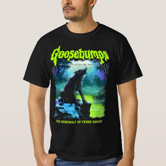 Goosebumps R.L. Stine Werewolf Horror Halloween Tシャツ (正面)