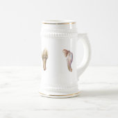Gooseneck barnacle mug ビールジョッキ (正面右)