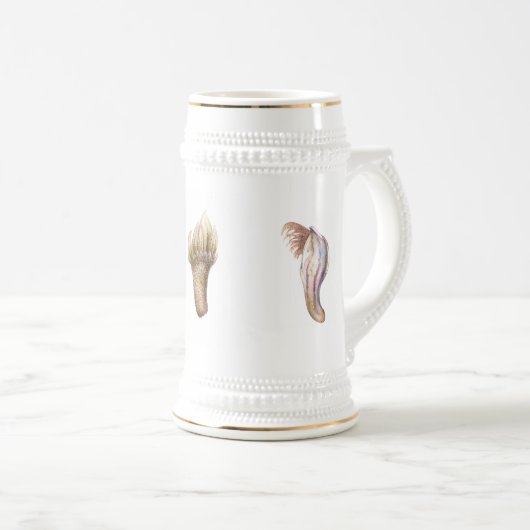 Gooseneck barnacle mug ビールジョッキ (正面右)