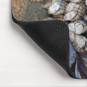 Goosenecksおよびムラサキ貝 マウスパッド (コーナー)